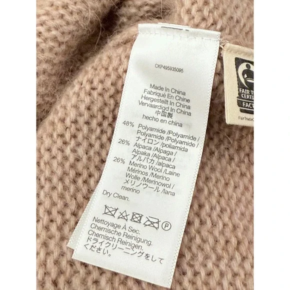 NWT Madewell Sz XXS Fair Isle Alpaca-Blend Sweater $168 - Picture 9 of 13